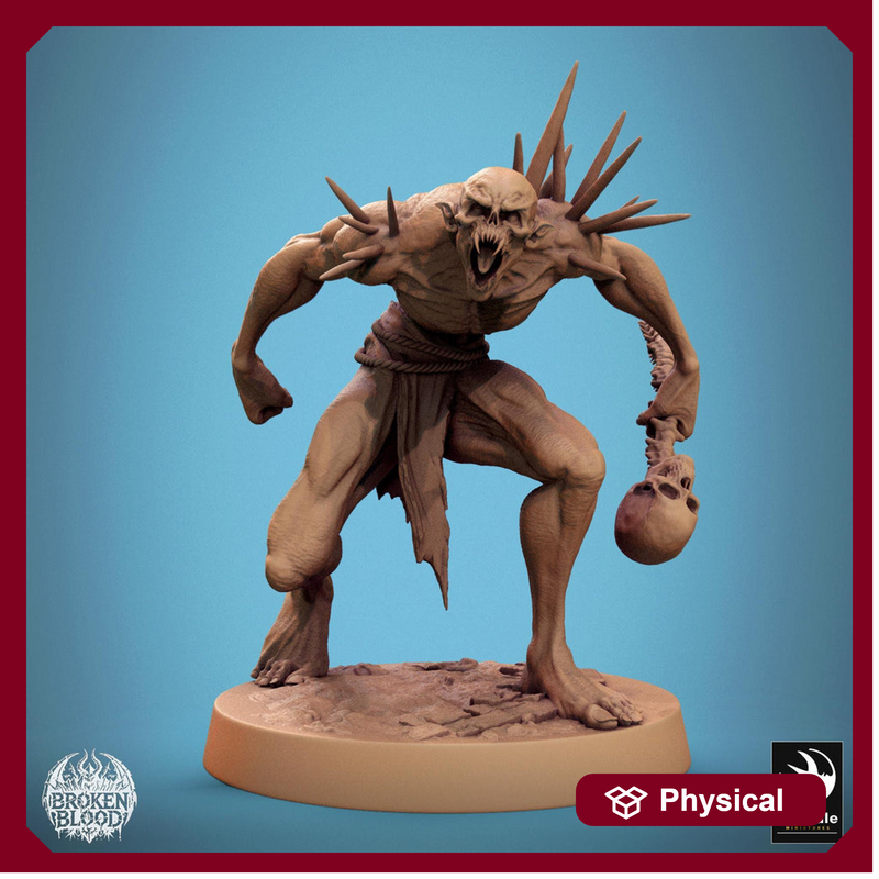 Ghoul Ghasts Undead Monster | Unpainted miniature DnD | 28mm, 32mm, 54mm, 75mm,100mm | Pathfinder | Rescale Miniatures - Only-Games