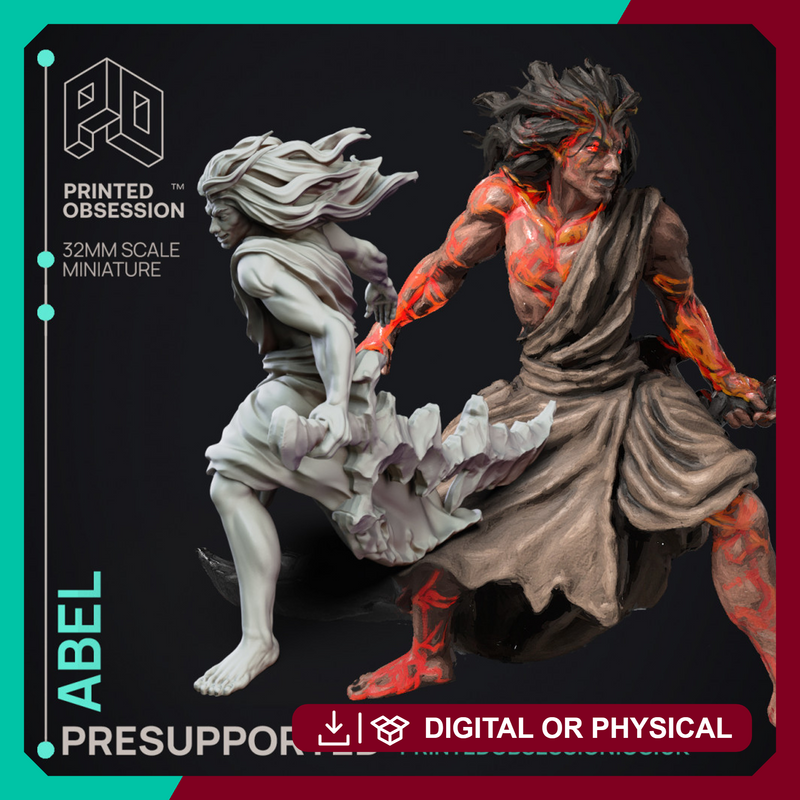Abel - SCP "The D&D Incursion" - PRESUPPORTED - 32mm Scale