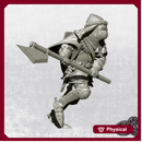 Knight with voulge