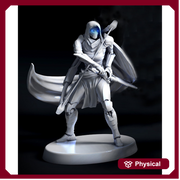 Warforged Ranger Fighter PC NPC , Nimblewright Construct | 28mm, 32mm,54mm,75mm, 100mm Scale | D and D | Pathfinder | Mini Monster Mayhem - Only-Games