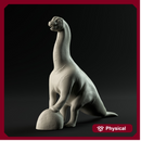 Isisaurus baby rear up 1-6 scale dinosaur