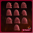 Fire Preachers Shoulder Pads Set x10