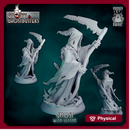 ghost with scythe