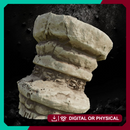 Stone Pillar Ruins - Broken Column STL for DnD & Wargaming