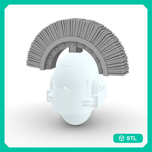 Space Knights Feathered Crest for V7 Helmets - Only-Games