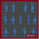 6mm French Foot Artillery Crew (1808-1813)