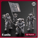 Command Squad. Warden Regiment. Imperial Guard