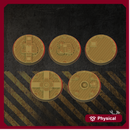 Full Metal Brotherhood 32mm Bases Set x5