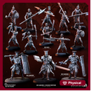 Blasphemous Crusader Warband | Bestiarum | Wargaming DnD Miniatures