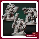 Wooden Giants / 3 Poses