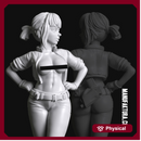 Pop Series 01a - Sexy Cyberpunk Cyborg Police Officer