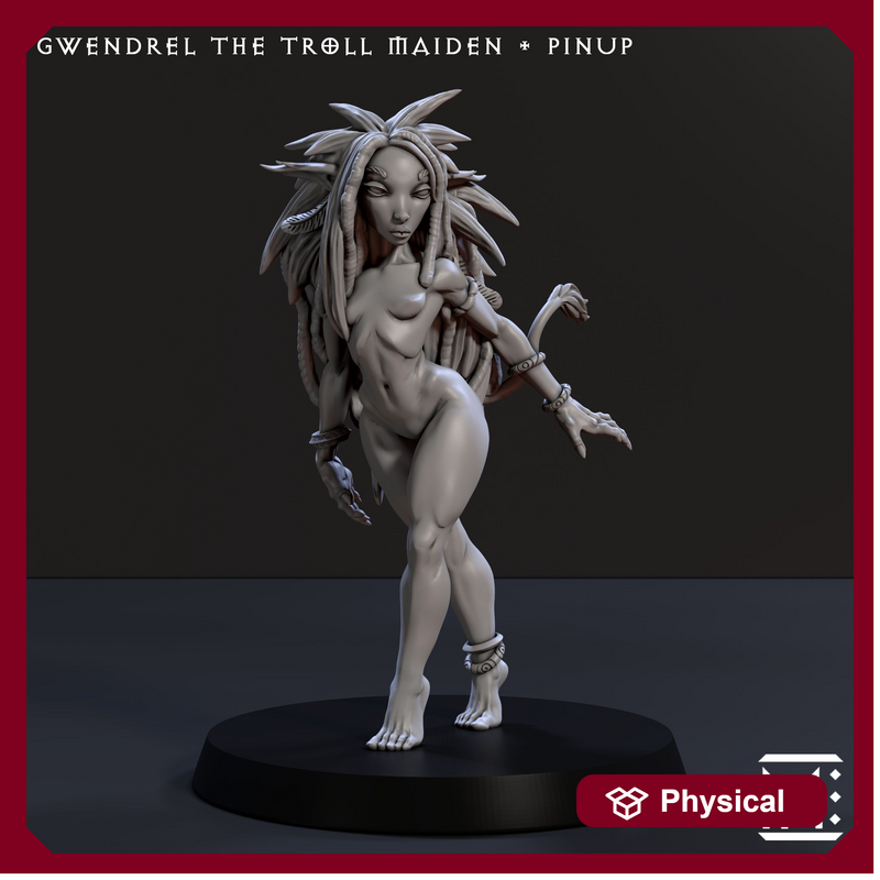 Gwendrel The Troll Maiden - Pinup (Svartwood Trolls)