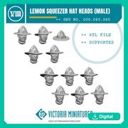 Lemon Squeezer Hat Heads Male - Only-Games
