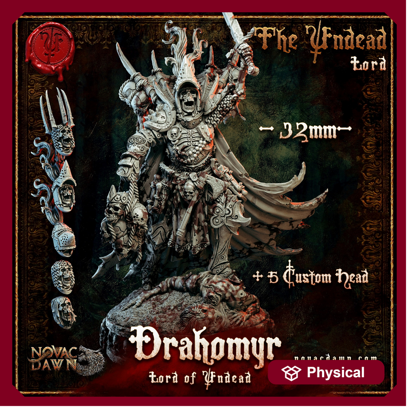 Drahomy Lord of Undead - 32mm