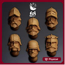 Trenchbound Order - Miniature Heads