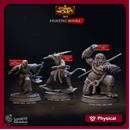 Fighting Monks - Eternal Monks - CastNPlay - Terrain Wargaming D&D DnD 28mm 32mm 40mm 54mm
