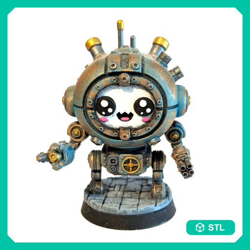 UWU Steam Force Clink Mech Tabletop Miniature - Only-Games