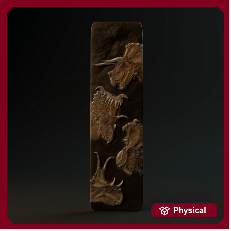 Ceratopsian Bookmark or magnet - Only-Games