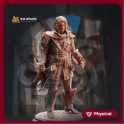 Male Elf / Half-Elf, Rogue, Fighter Swashbuckler PC NPC D&D | 28mm, 32mm,54mm,75mm,100mm Scales | Dungeons and Dragons Pathfinder | DM Stash - Only-Games