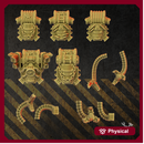 Full Metal Brotherhood Backpacks Set x5