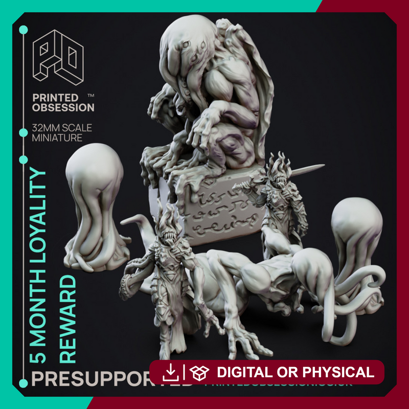 Cthulhu Idol set - 5 month Loyalty reward