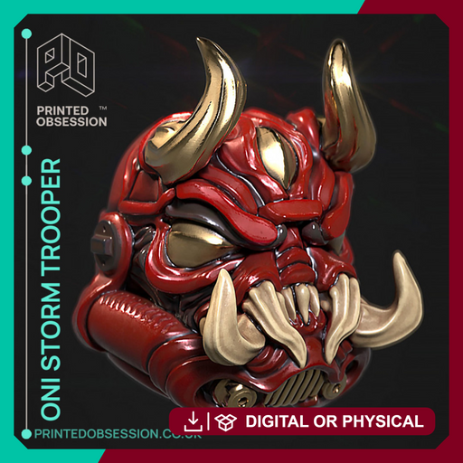 Oni Storm Trooper - Starwars Fanart - 10cm toy - Only-Games