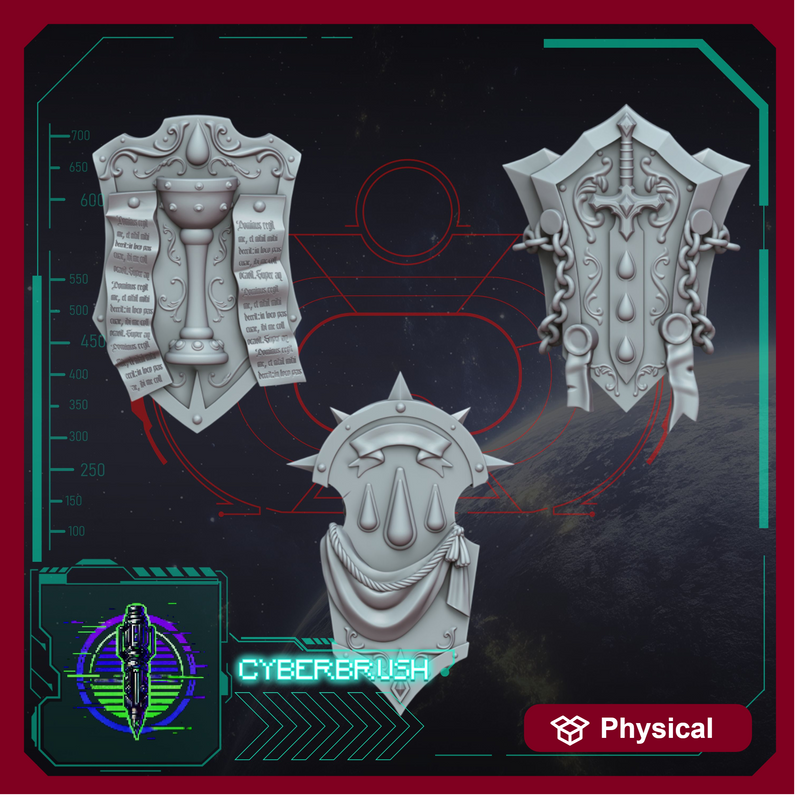 Crimson Angels, Shields (Left hands)