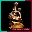 3D Printing Industry Awards Low Poly Trophy
