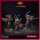 Martial Monks - Eternal Monks - CastNPlay - Terrain Wargaming D&D DnD 28mm 32mm 40mm 54mm