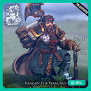 Kragan The Warlord - Warrior King Dwarf - STL only