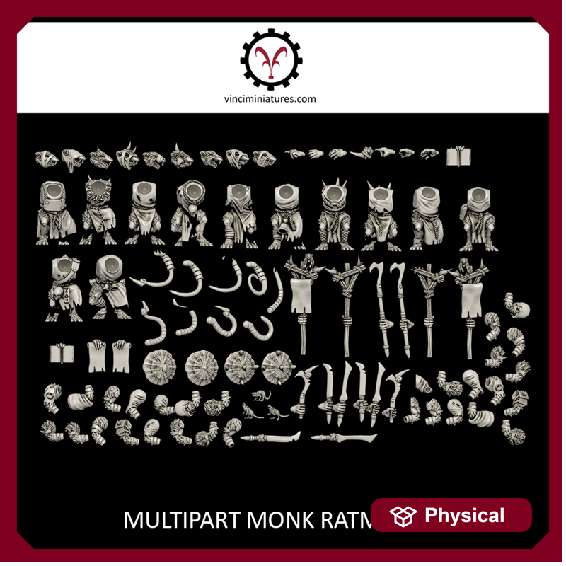 MULTIPART MONK RATMEN KIT