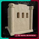 Kimonobe Armory - Asian-Inspired Village Terrain STL for DnD & Wargaming