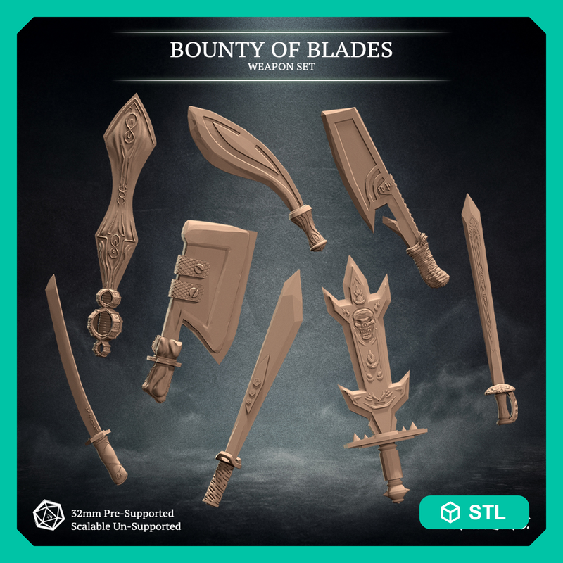 Weapon Set: Bounty of Blades - Only-Games