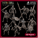 Armoured Skeleton Bundle - TytanTroll Miniatures - DnD - Fantasy