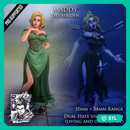 Maddy The Maiden - Female Villager with living and undead alts - STL only