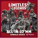 Limitless Legends - 32mm - All In - Female