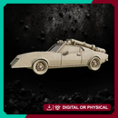 Wasteland Marauder V8 - Raider War Car STL for Wargaming