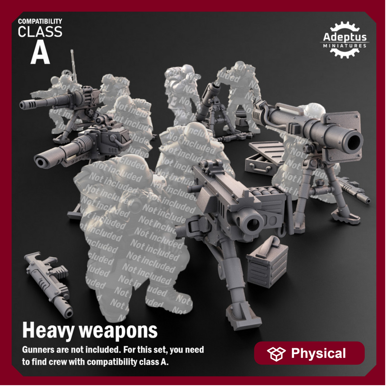 Heavy Weapons. Imperial Guard. Compatibility class A.