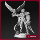 Nadia- Falconer Ward Paladin - 32mm - DnD -