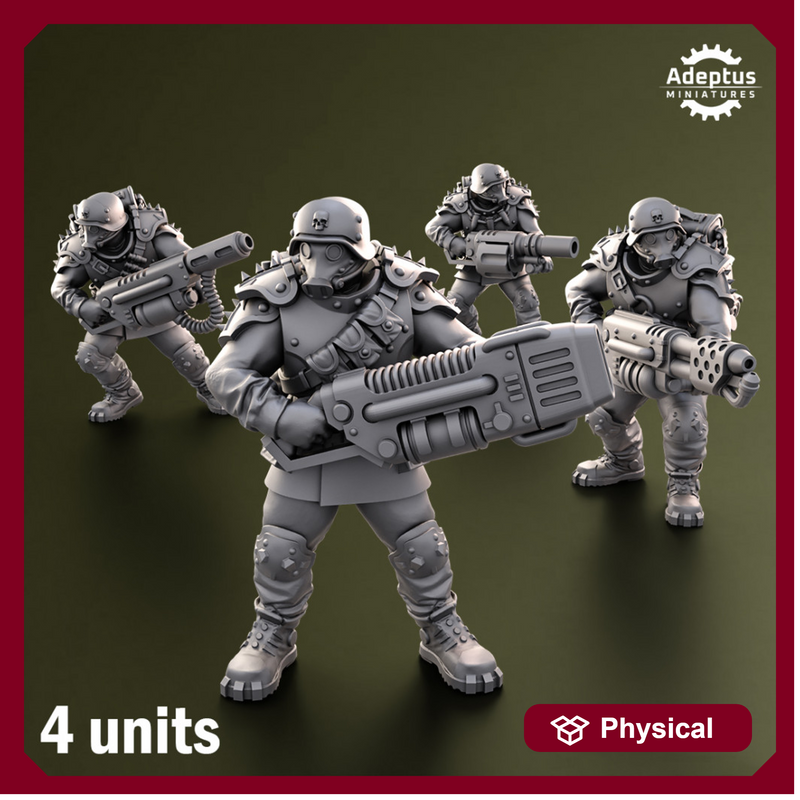 Special weapons. Grimstone Legion. Imperial Guard