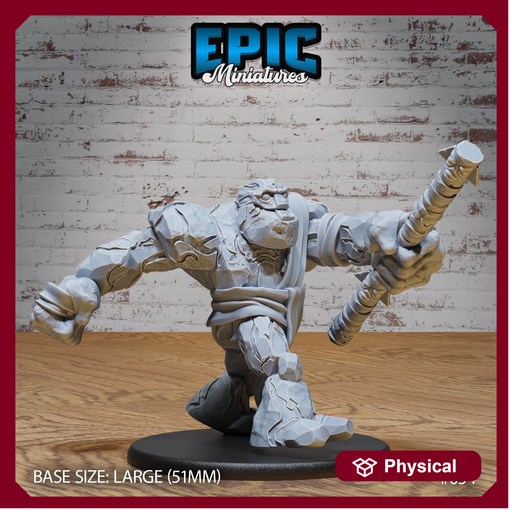 Stone Golem Attack - Only-Games