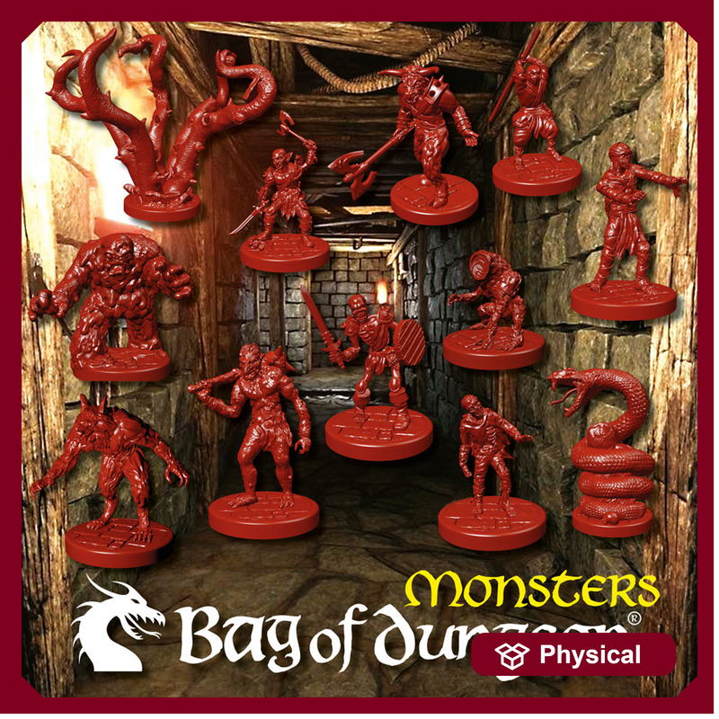 Bag of Dungeon 1 Monsters - Set of 12