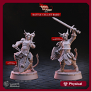 Battle Cellist Bard - The Ballad of the Rat Plague - CastNPlay - Terrain Wargaming D&D DnD 28mm 32mm 40mm 54mm