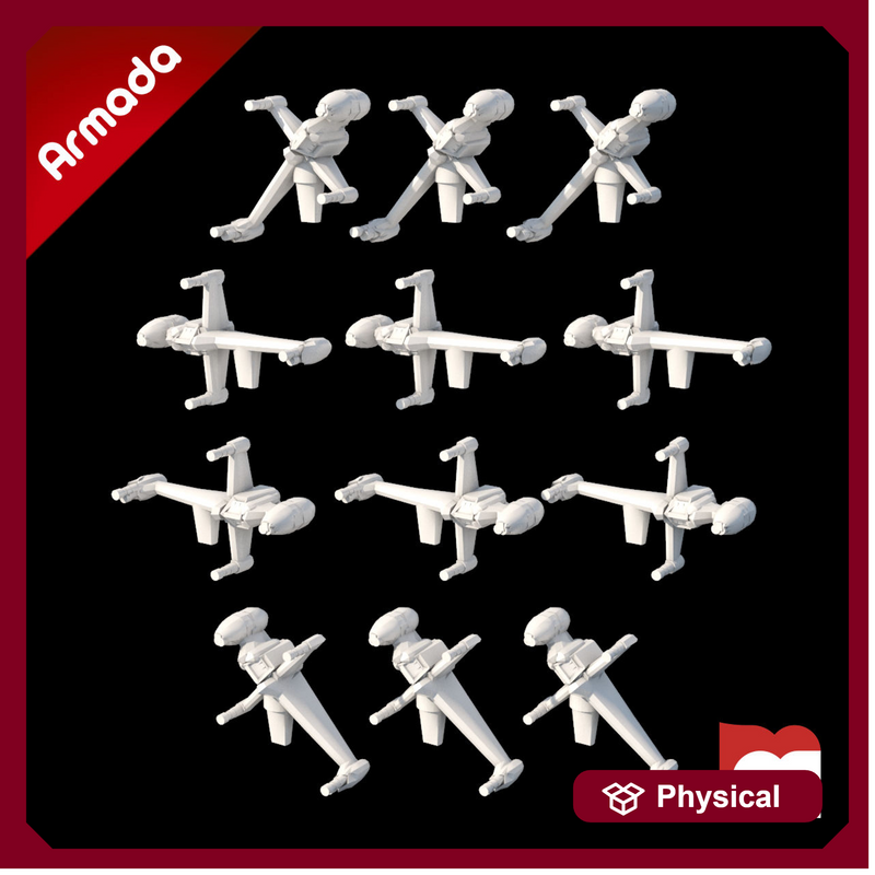(Armada) 12x B-Wing - Only-Games