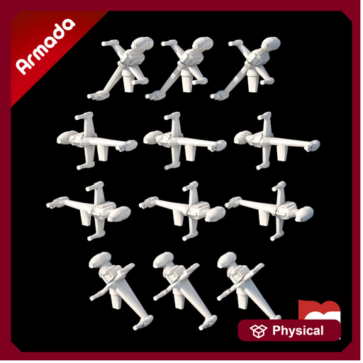 (Armada) 12x B-Wing - Only-Games