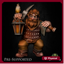 Dofut Oaktoe  [PRE-SUPPORTED] Miner Dwarf