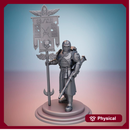 Sanctus Manipulus. Banner Bearer.