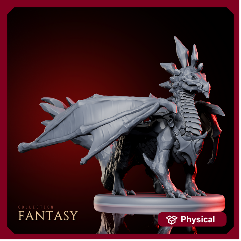 Young Amethyst Dragon 1 - Only-Games