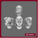 Legion of Barb Vintage Fashion Doll Heads
