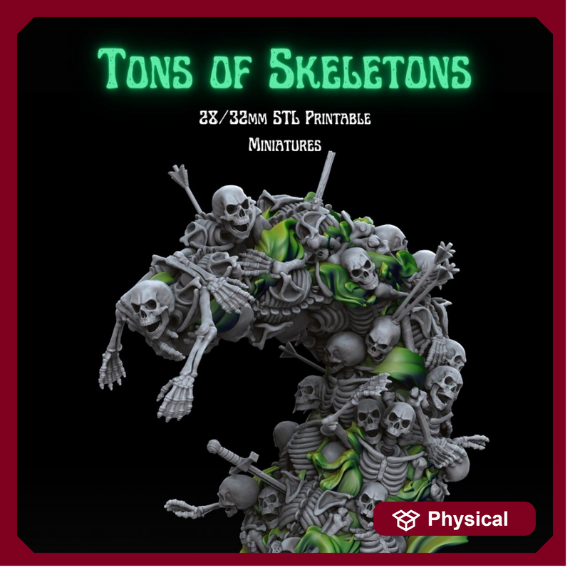 Tons of Skeletons: Worm of Corpses